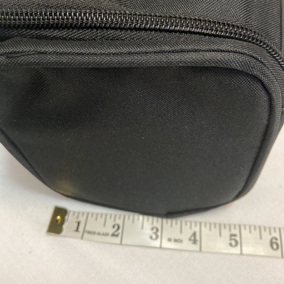 Canvas Black Hanging Mens Toiletry/ Dopp Bag with Carry Handle- NWOT - Picture 10 of 10